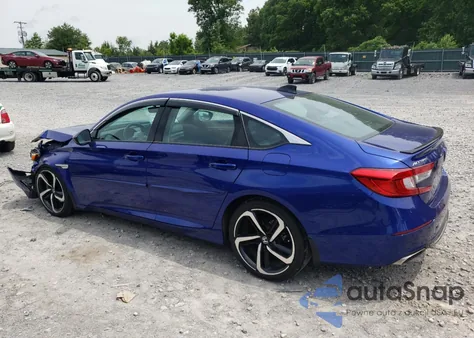 2021 Honda Accord Sport Se из США, поврежденный, VIN 1HGCV1F4XMA071982